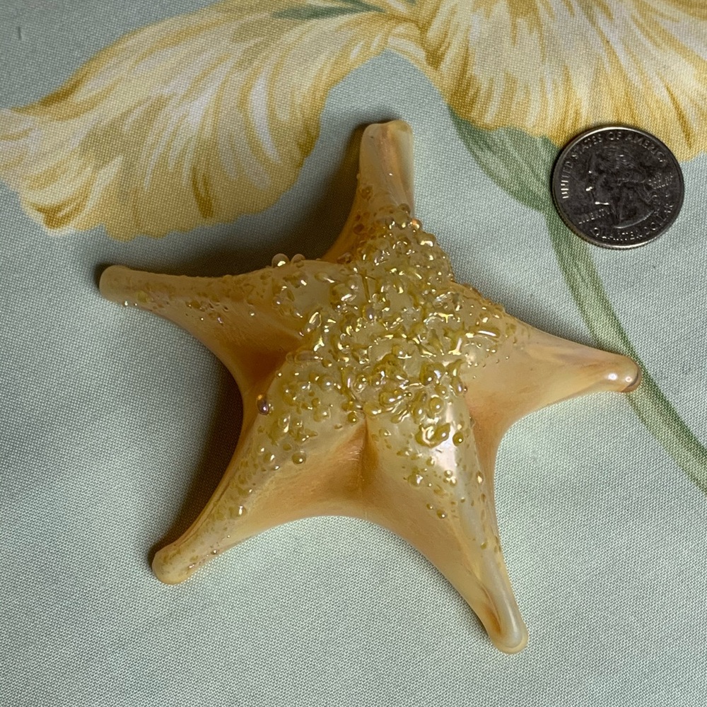 Orient & Flume starfish paperweight mid-1990’s.🐚